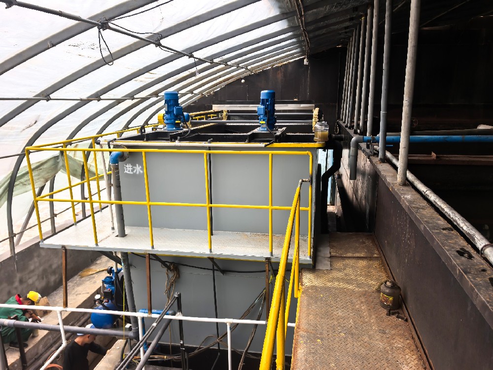 口罩生產廢水預處理高效又省事，設備維護簡單不誤工