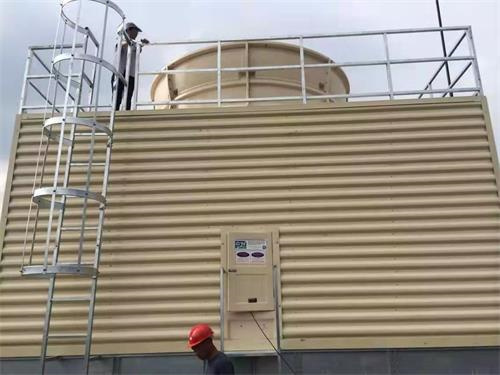 玻璃鋼冷卻塔冬天防凍工作如何做好？,方形逆流玻璃鋼冷卻塔