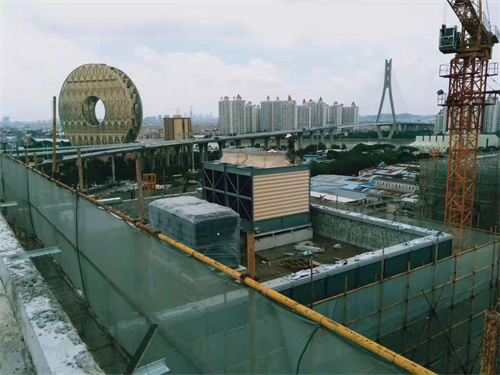 玻璃鋼冷卻塔的成型工藝受環境條件的影響?(玻璃鋼冷卻塔廠家山東鵬盛)