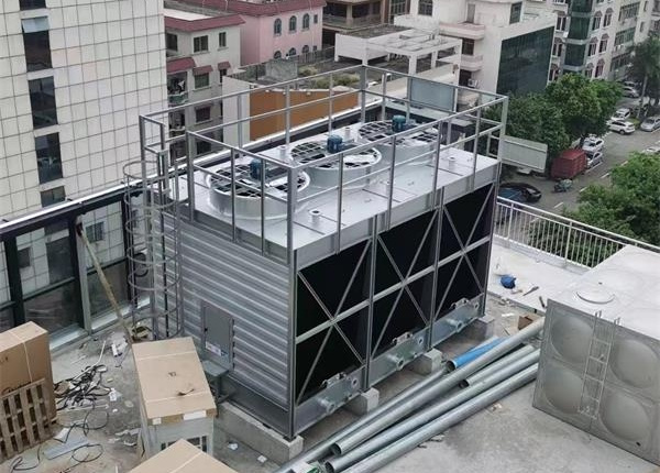 開式冷卻塔選型計算方法目的(開式冷卻塔工作原理示意圖)